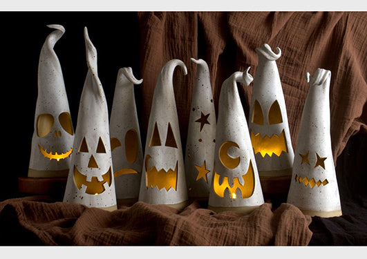 (F) "Pumpkin & Ghost" Pottery Class - Tuesday, September 22nd from 1 to 3pm