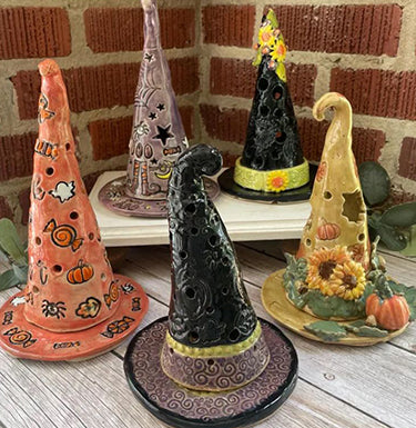 (I) "Witches Hat" Pottery Class - Wednesday October 7th from 1 to 3pm