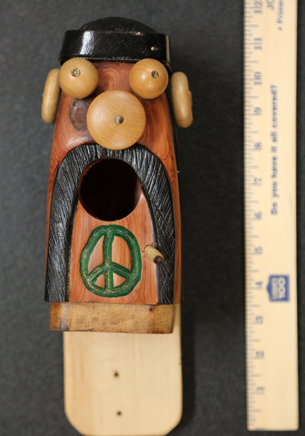 Character Birdhouse - Hippie Man