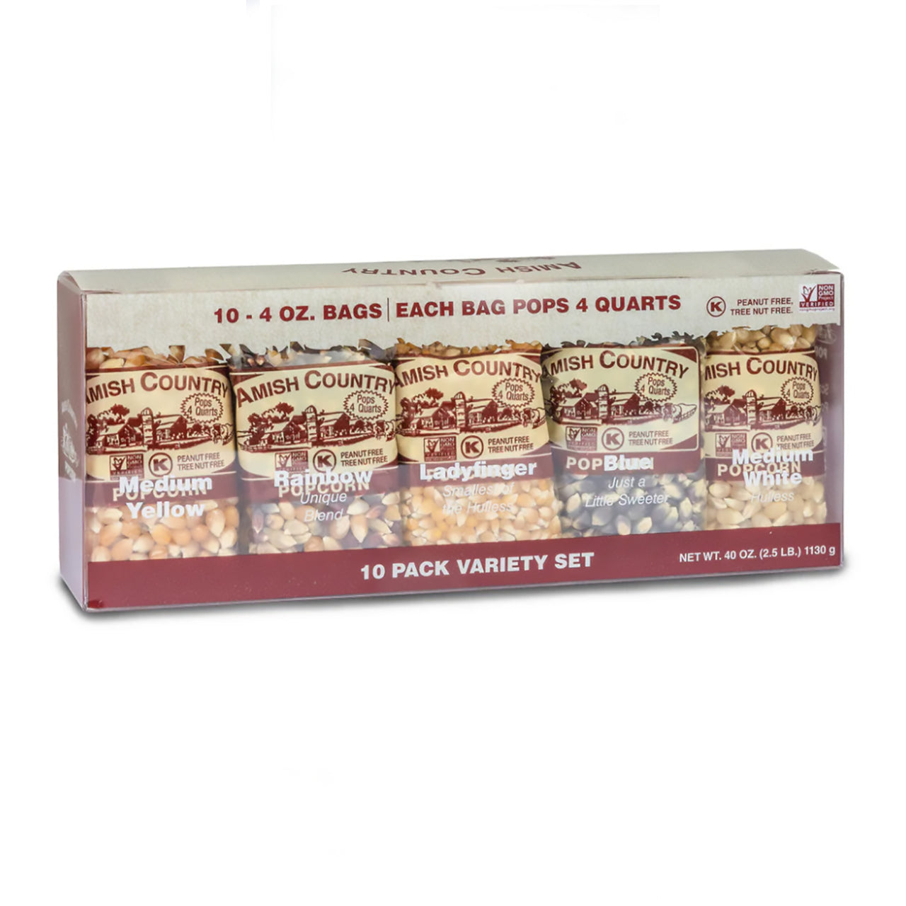 10 - 4oz. Variety Pack