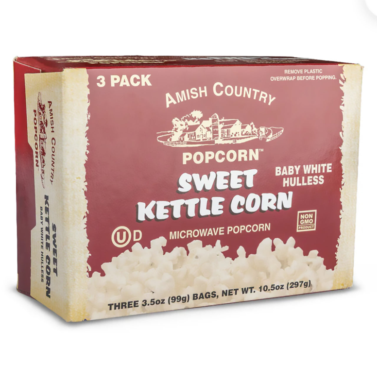 Sweet Kettle Microwaveable Popcorn - 3 count