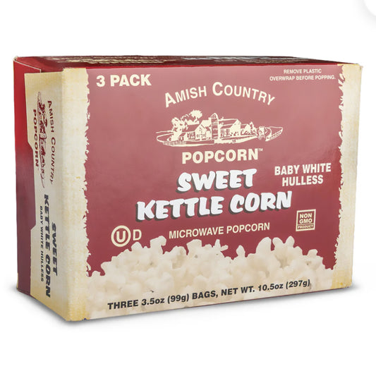 Sweet Kettle Microwaveable Popcorn - 3 count