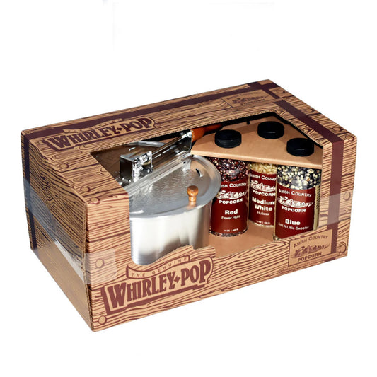Whirley Popper and 3 Bottle Gift Set