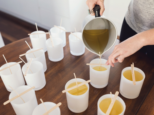 (S03) CANDLE Making Class - Thursday September 3rd from 1 to 3pm