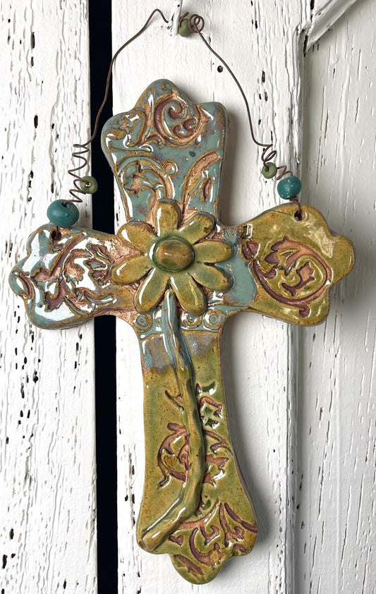(F) "Crosses" Pottery Class - Wednesday Nov. 4th from 1 to 3 pm
