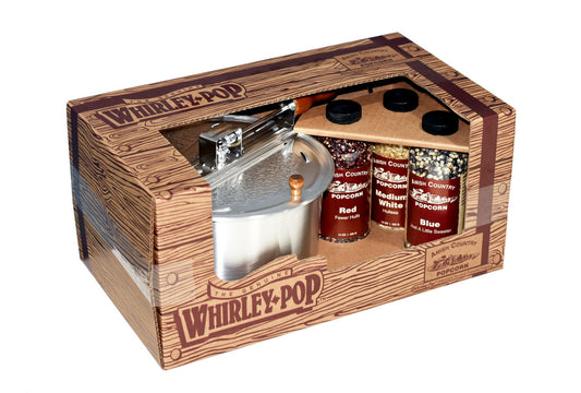 Whirley Popper and 3 Bottle Gift Set