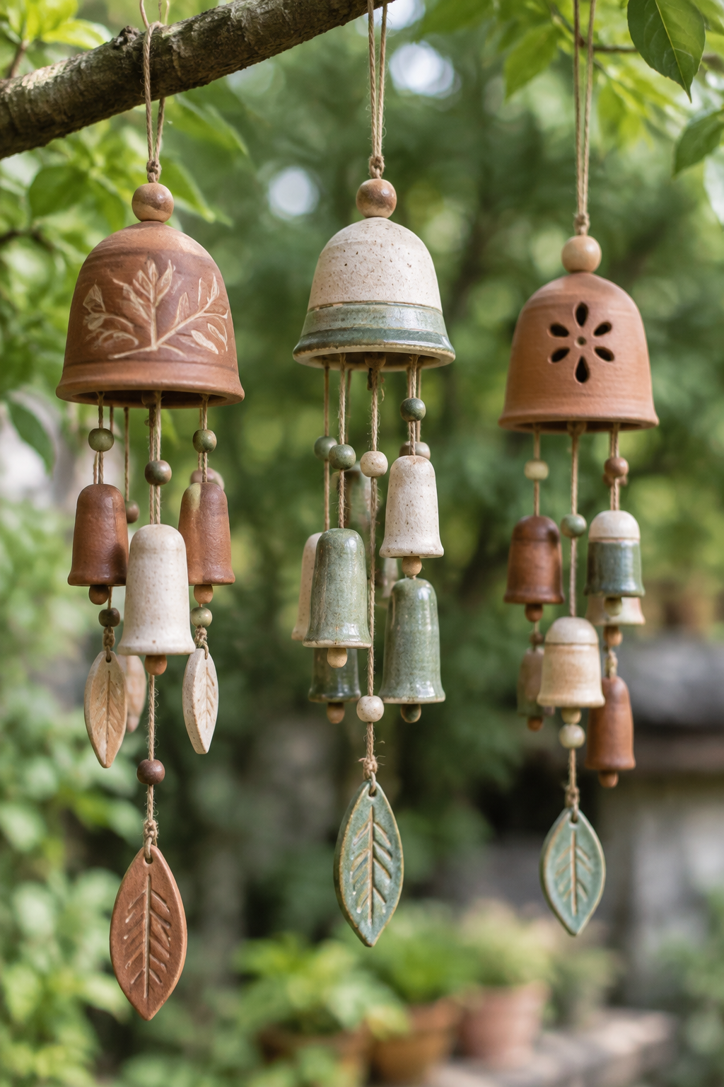 (G) "Windchimes" Pottery Class - Tuesday October 6th from 1 to 3pm